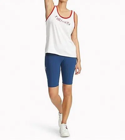 Tommy Hilfiger Essential Knotted Star Tank Top In White