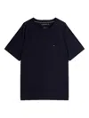 Tommy Hilfiger Basic Regular Fit T-shirt Solide In Blue