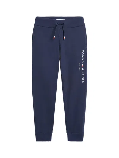 Tommy Hilfiger Essential Pure Logo Joggers In Twilight Navy