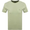 Tommy Hilfiger Essential Solid T Shirt Green In Green