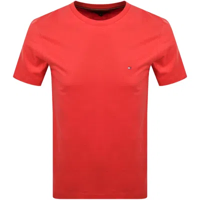 Tommy Hilfiger Essential Solid T Shirt Medium Red
