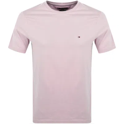 Tommy Hilfiger Essential Solid T Shirt Pink