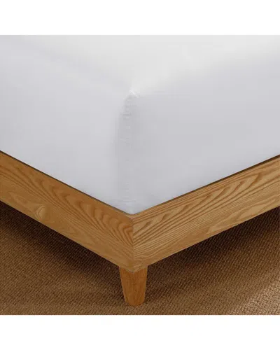 Tommy Hilfiger Essentials Cotton Fitted Sheet In White