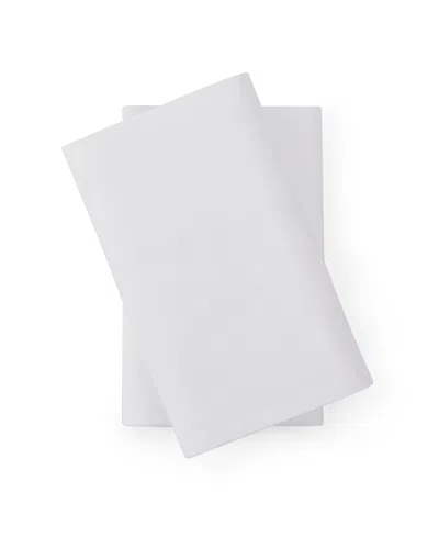 Tommy Hilfiger Essentials Solid Cotton Percale 2-pc. Pillowcase Set, Standard In White