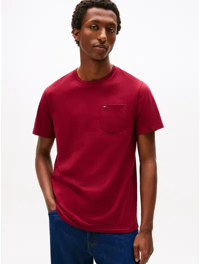 Tommy Hilfiger Everyday Pocket T In Brown