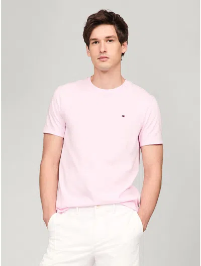 Tommy Hilfiger Everyday Solid T In Simple Pink