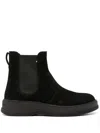 Tommy Hilfiger Everyday Suede Ankle Boots In Black
