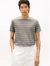 Tommy Hilfiger Extra Slim Stripe Stretch In Gray