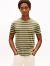 Tommy Hilfiger Extra Slim Stripe Stretch In Green