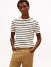 Tommy Hilfiger Extra Slim Stripe Stretch In White