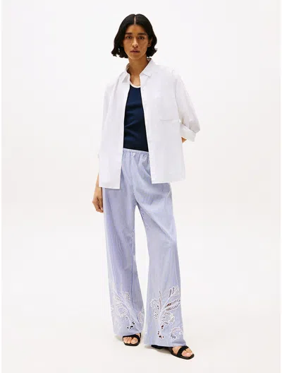 Tommy Hilfiger Eyelet Stripe Pant