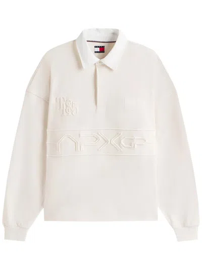 Tommy Hilfiger F1 Movie Rugby Shirt Clothing In Neutral