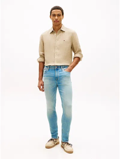 Tommy Hilfiger Faded Skinny Jean In Blue