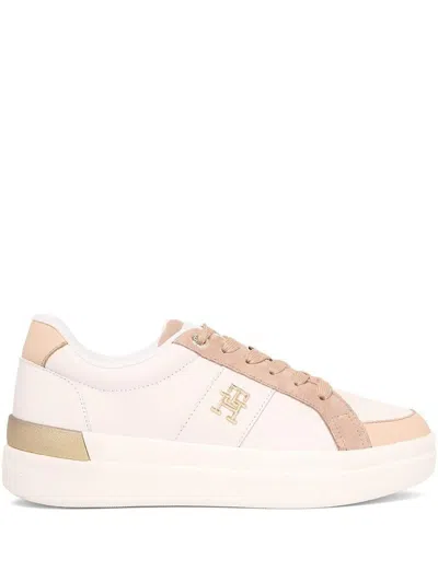 Tommy Hilfiger Fashion Court Sneaker Shoes In White