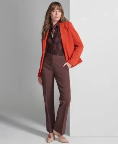 Tommy Hilfiger Faux Suede Jacket Paisley Print Shirt Sutton Pants In Chicory