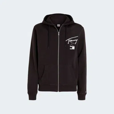 Tommy Hilfiger Felpa In Black