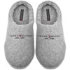 Tommy Hilfiger Felt Slippers Universal Grey In Gray