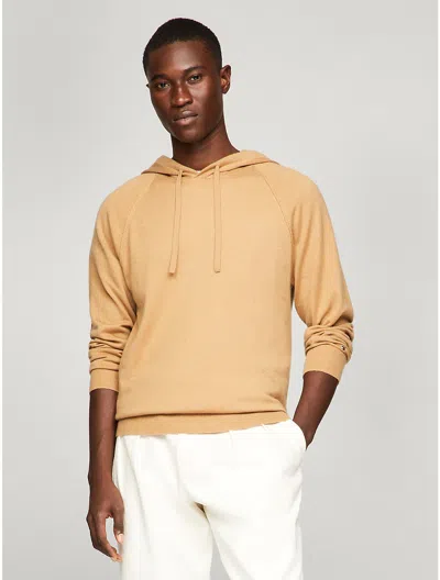 Tommy Hilfiger Fine Gauge Wool In Pinecone Tan