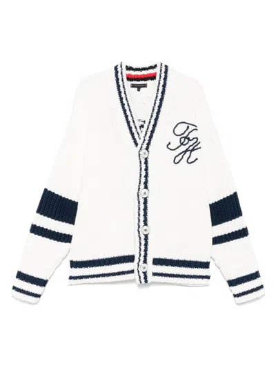 TOMMY HILFIGER FISHERMAN'S KNITTED CARDIGAN