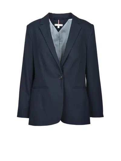 Tommy Hilfiger Fitted Blazer - Blue