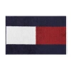 Tommy Hilfiger Flag Blue Bath Rug In Multi