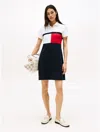 Tommy Hilfiger Flag Colorblock Stretch Polo Dress