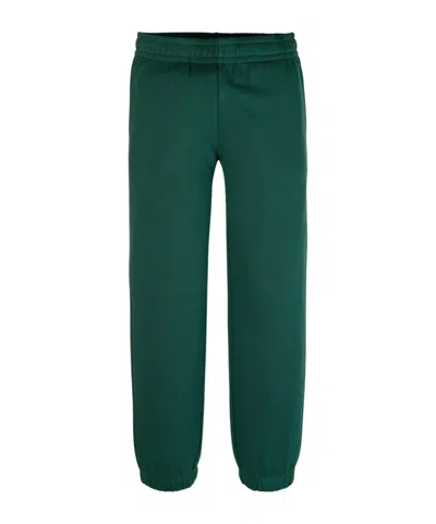 Tommy Hilfiger Kids' Flag Embroidery Cuffed Joggers In Green