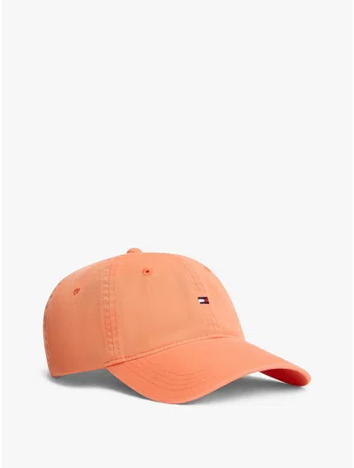 Tommy Hilfiger Flag Logo Baseball Cap In Blue