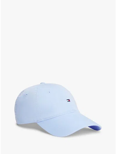 Tommy Hilfiger Flag Logo Baseball Cap In Blue