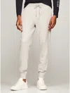 Tommy Hilfiger Flag Logo Sweatpant In Grey Heather