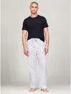 Tommy Hilfiger Flag Sleep Set In Washed Blue