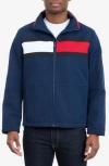 Tommy Hilfiger Flag Softshell Zip Jacket In Multi