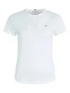 Tommy Hilfiger Open-necked Black Shirt In White