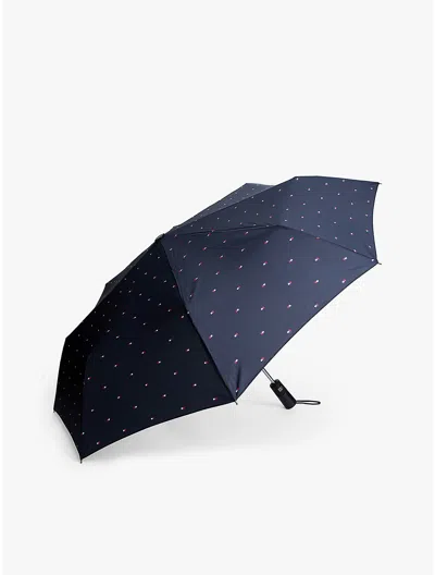 Tommy Hilfiger Flag Umbrella In Navy