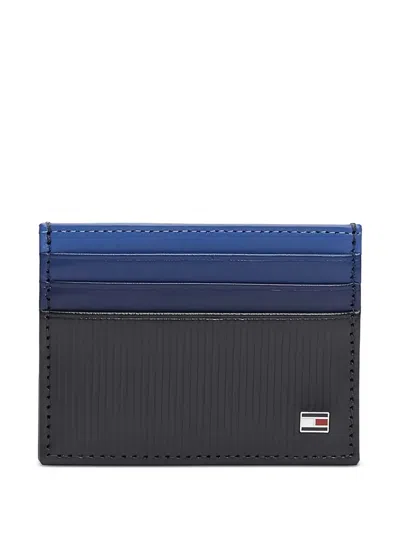 Tommy Hilfiger Kartenetui Mit Flaggendetail In Black
