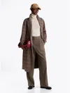 Tommy Hilfiger Flannel Relaxed Straight In Legacy Brown Heather