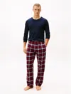 Tommy Hilfiger Flannel Sleep Pant In Blue