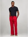Tommy Hilfiger Flannel Sleep Pant In Sultan Red