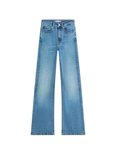 Tommy Hilfiger Flared Denim Jeans In Blue