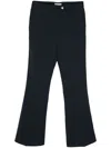 Tommy Hilfiger Flared Trousers In 蓝色
