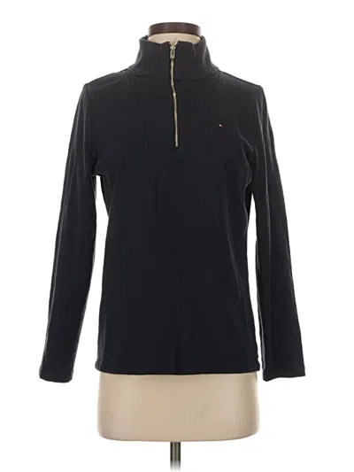 Pre-owned Tommy Hilfiger Fleece Jacket In Black