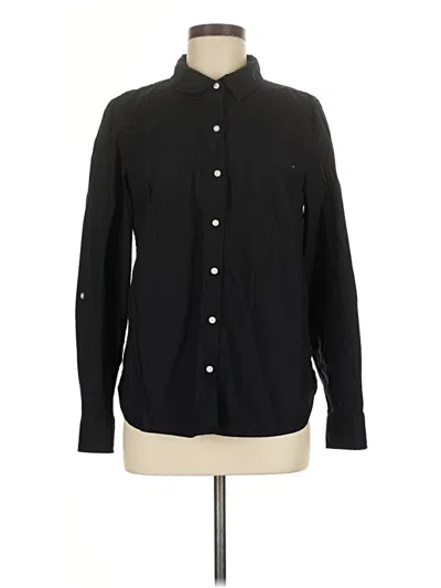 Pre-owned Tommy Hilfiger Fleece Jacket In Black