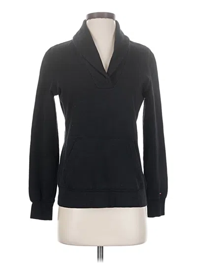 Pre-owned Tommy Hilfiger Fleece Jacket In Black