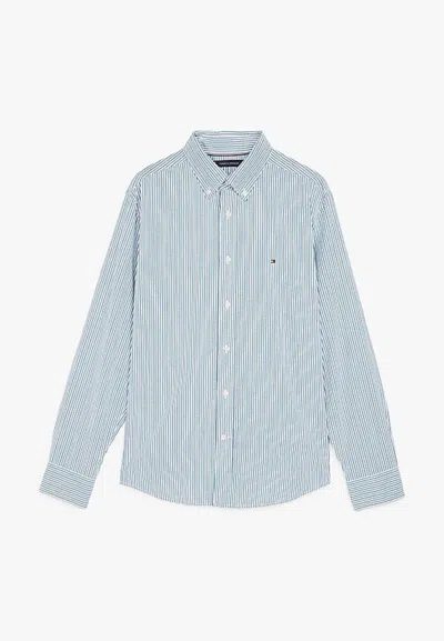Tommy Hilfiger Flex Poplin Classic Stp Rf Shirt In Multi