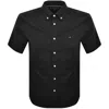 Tommy Hilfiger Flex Poplin Shirt Black