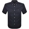 Tommy Hilfiger Flex Poplin Shirt Navy