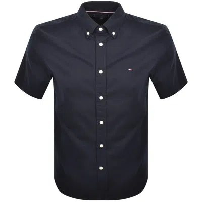 Tommy Hilfiger Flex Poplin Shirt Navy