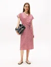 Tommy Hilfiger Floral Print Midi Dress