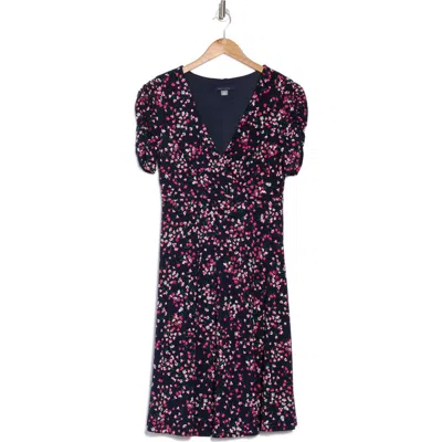 Tommy Hilfiger Women's Printed Fit & Flare Dress In Skycapt,ht