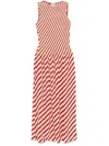Tommy Hilfiger Sofia For Tommy Sleeveless Stripe Dress In Multicolour